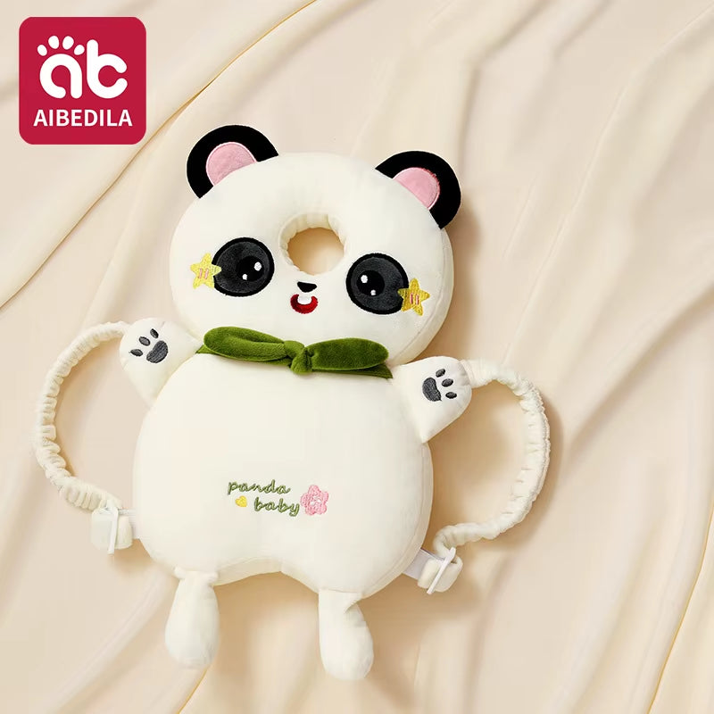 Baby Head Protector Pillow Cartoon Backpack Toddler Safety Cushion for Learning to Walk Newborn Kids Anti-Fall Support