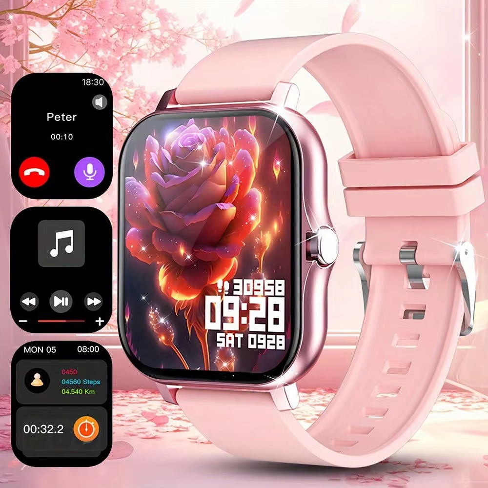 New Smartwatch BT Call Health&Sleep Monitoring 1.83''HD Screen Kids Smart Watch Waterproof Fashoin Sports Bracelet for Women Men