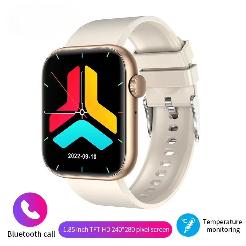2025 Men'S Smartwatch Bluetooth Call Women'S 1.85 High-Definition Screen Sports Watch Suitable for Android
