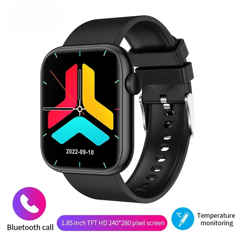 2025 Men'S Smartwatch Bluetooth Call Women'S 1.85 High-Definition Screen Sports Watch Suitable for Android
